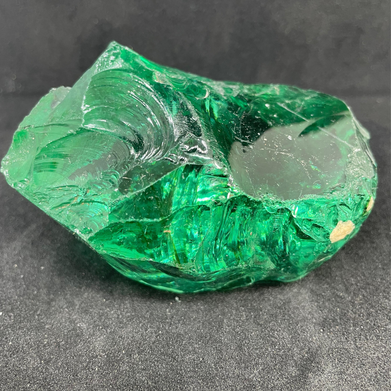 Premium Large Raw Green Obsidian Stone 1050-1200 CT– Crystal for  Home Décor