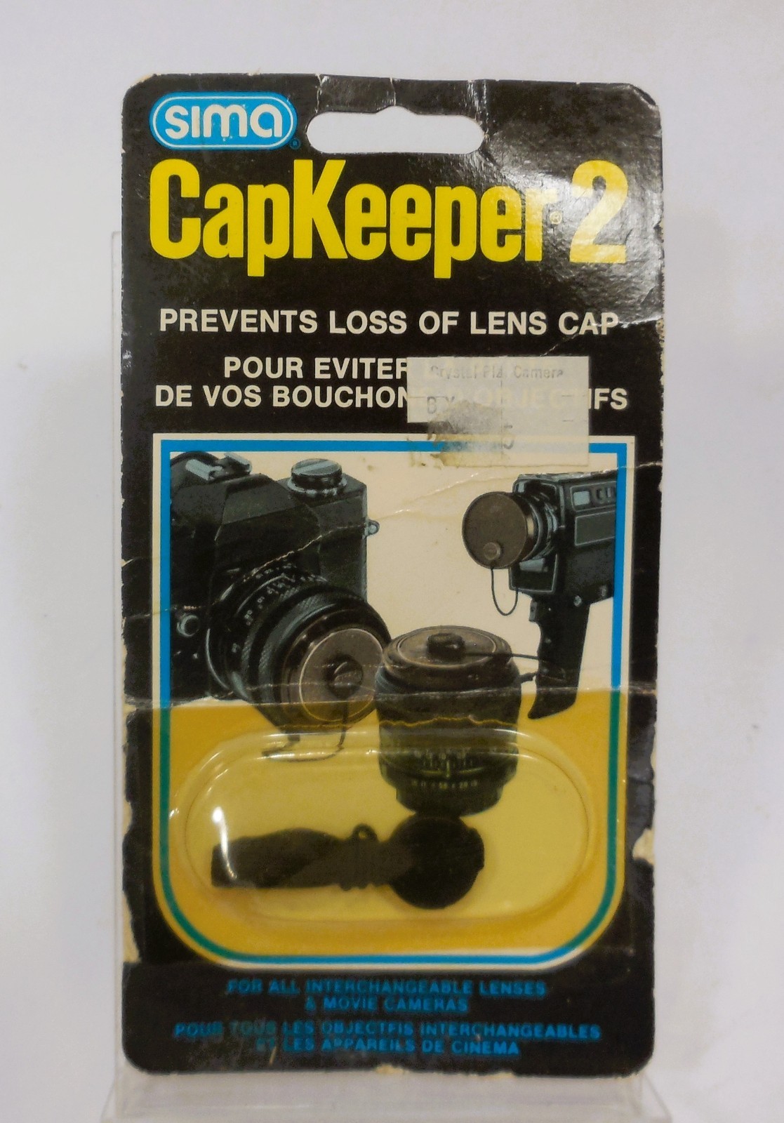 SIMA CapKeeper 2 Prevents Loss of Lens Cap Vintage