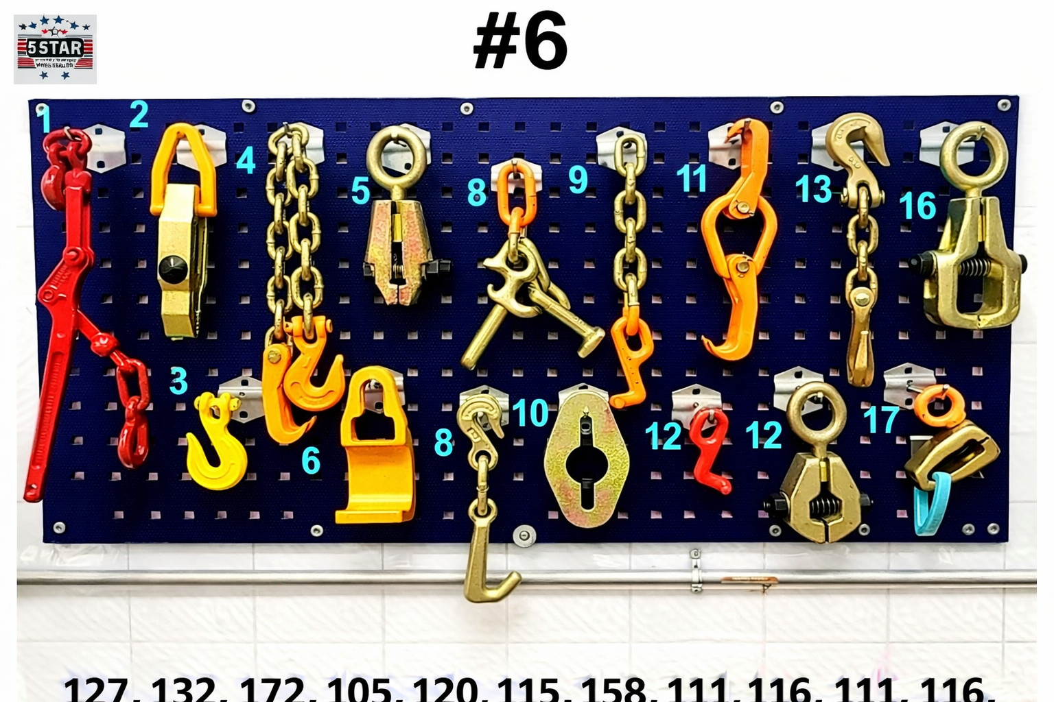 SET#6   AUTO BODY FRAME MACHINE 16 PIECE TOOL AND CLAMP SET MEGA DEAL