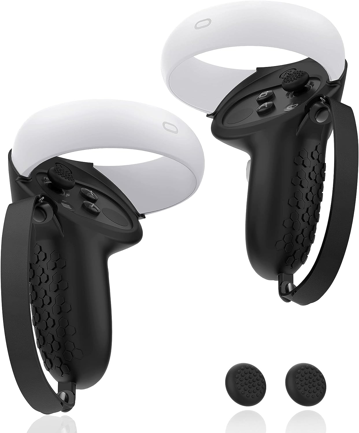 Controller Grip for Oculus Meta Quest 2 Accessories Grips Cover for VR Touch