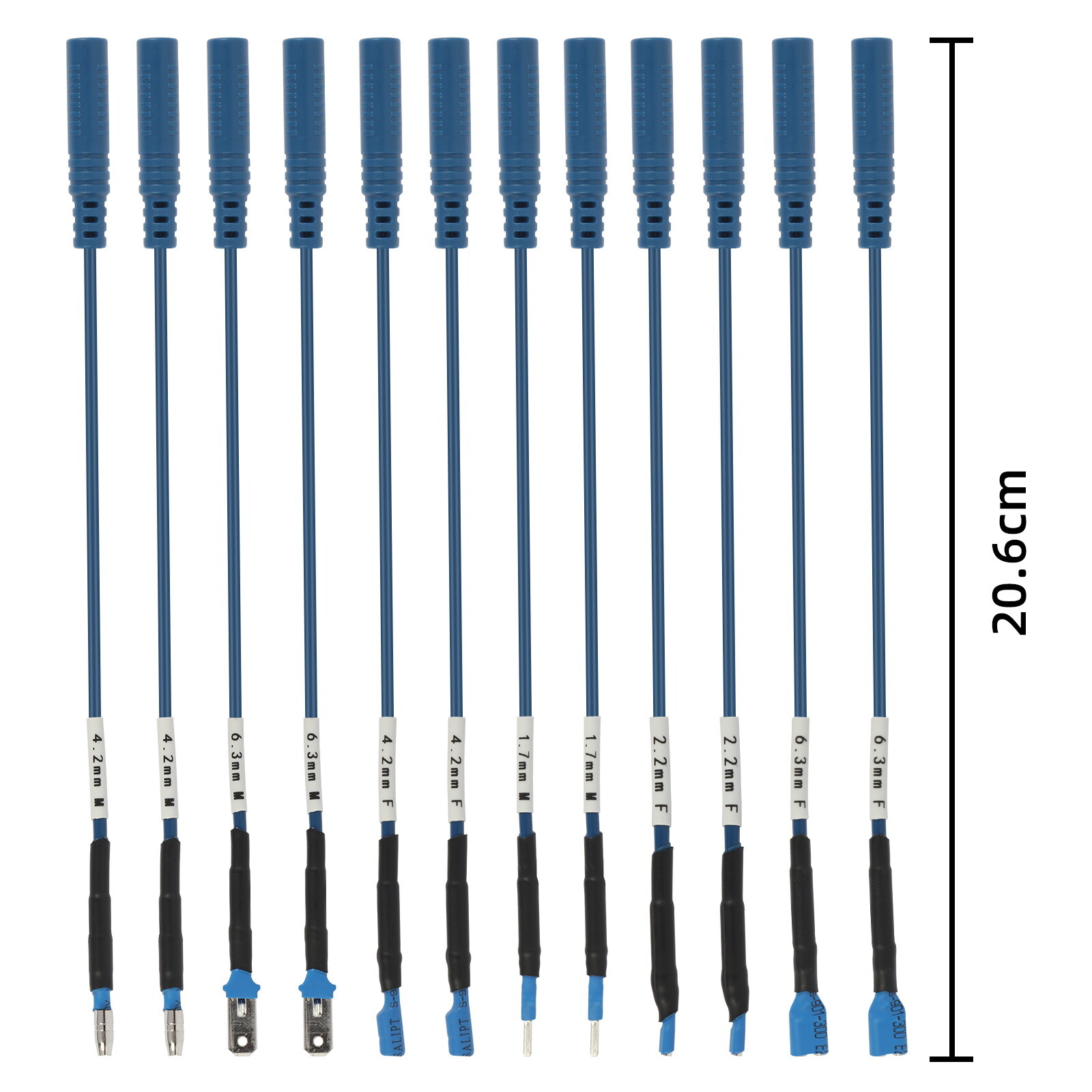 68pc Automotive Multimeter Test Leads Kit Alligator Clip Test Probe Wire Tool US