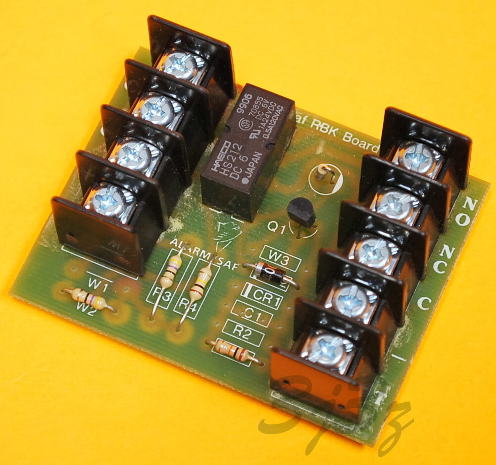 ALARM SAF RBKS-124N Low Power Relay Module Neg Trip Terminal