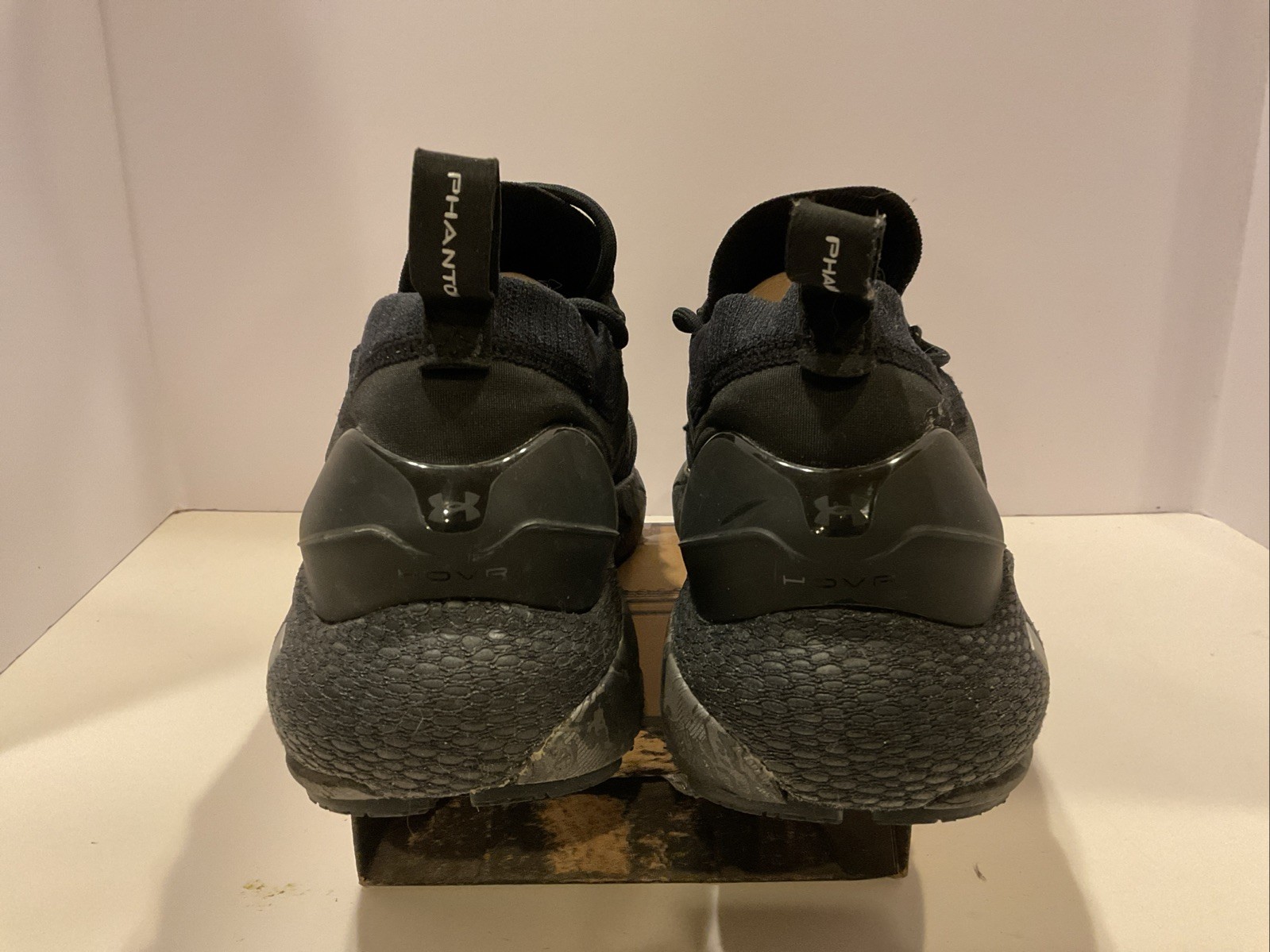 Men's UA HOVR™ Phantom 2 INKNT Running Shoes Black 3024163-001