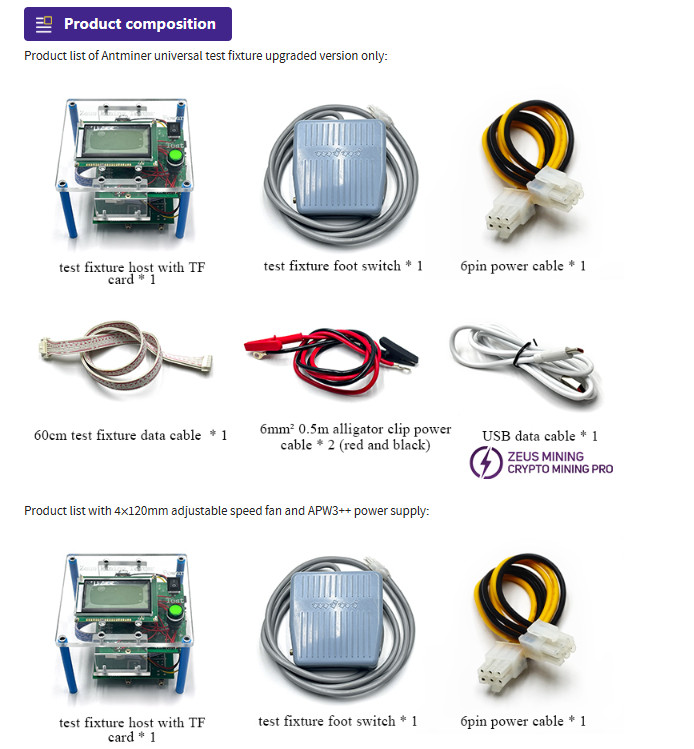 Antminer Universal Test Fixture Upgraded Version | Bitmain Hashboard Tester