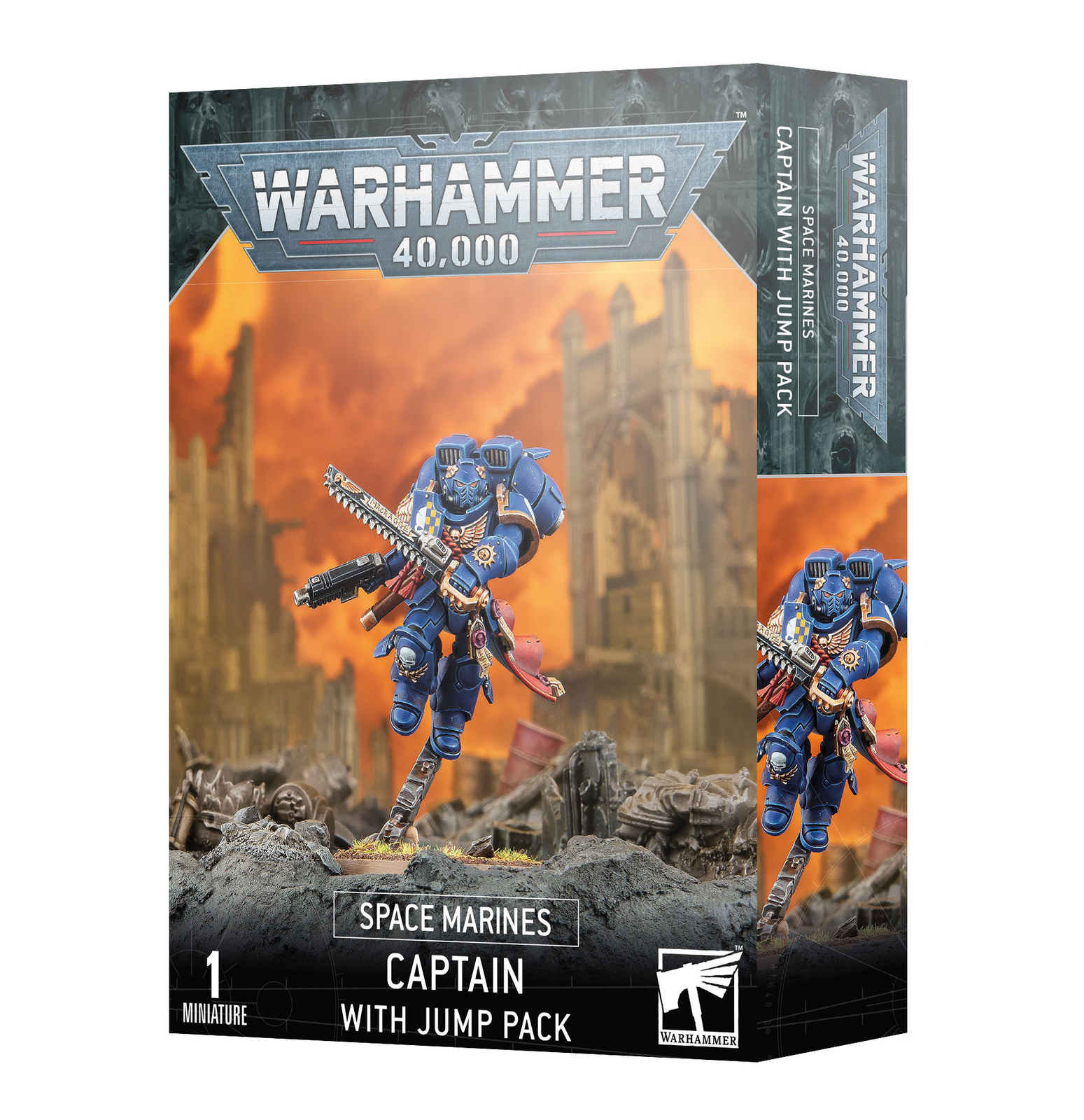 Captain with Jump Pack Space Marines Warhammer 40K