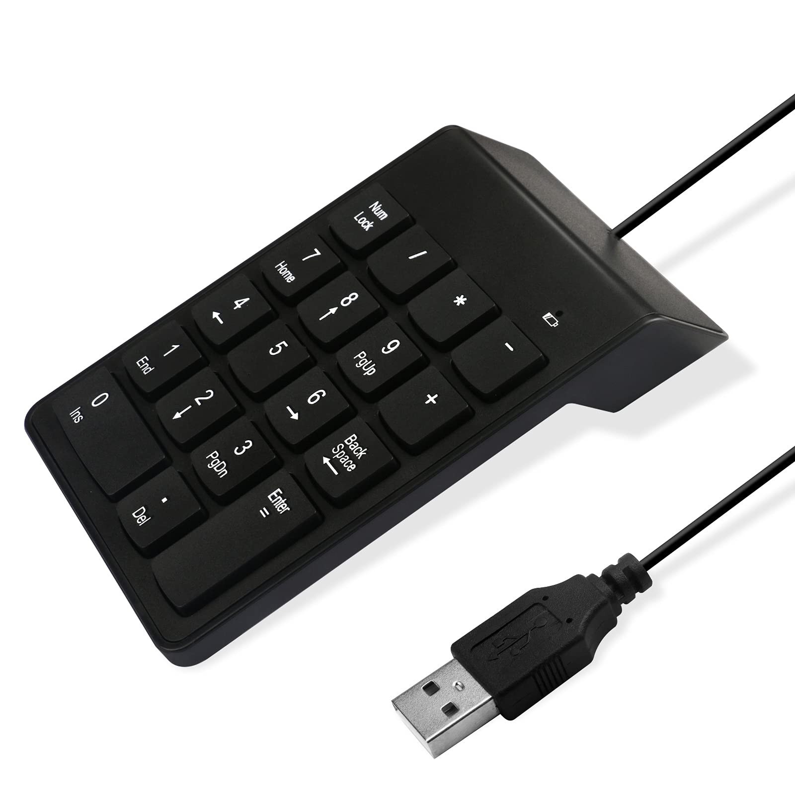Numeric Keypad for Laptop, 10 Key USB Keypad, Portable Ultra Slim Mini Numpad...
