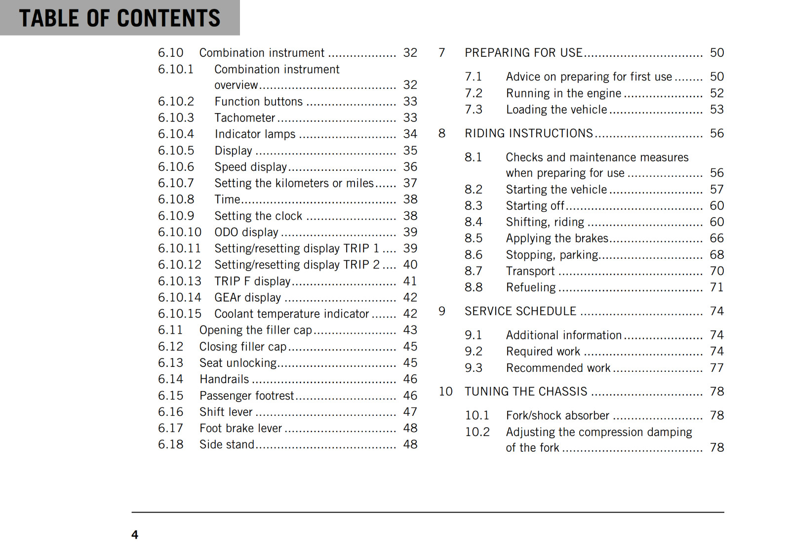 KTM 2018 - 690 ENDURO R - OWNERS MANUAL REPRINTED