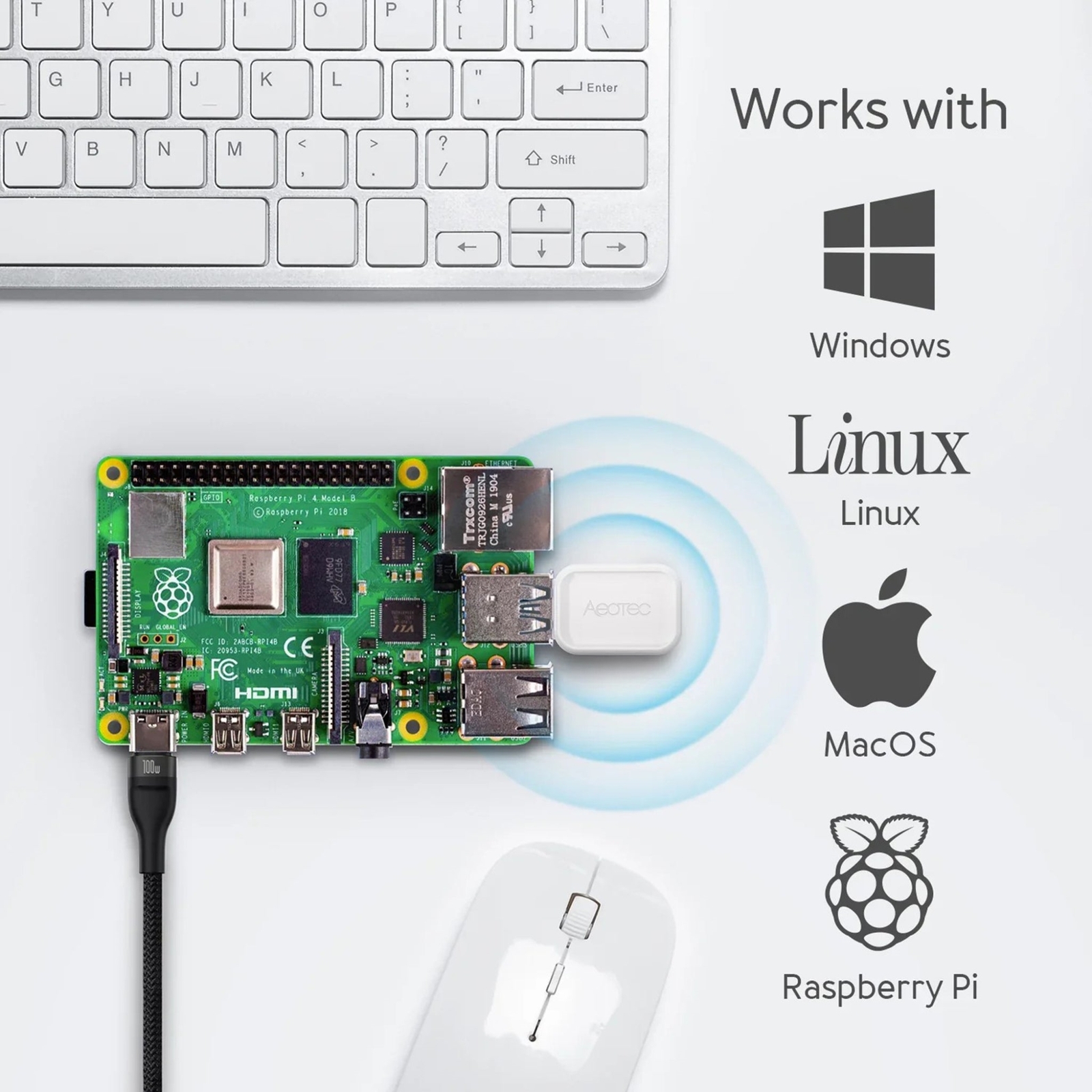 ~NEW~ Aeotec ZGA008 Z-Stick Zigbee USB Controller