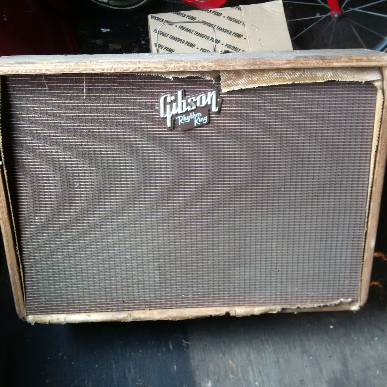 Gibson Rhythm King GA200 Tube Guitar Amplifier Vintage Electric Ultimate Spinach
