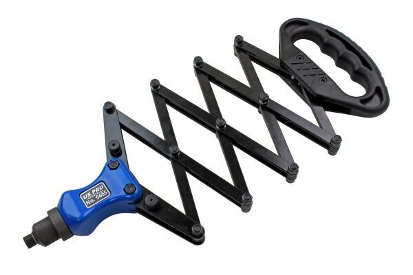 US PRO INDUSTRIAL Heavy Duty Lazy Tong Folding Riveter For Pop Rivets 5455