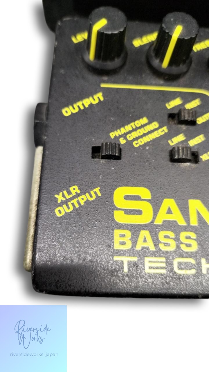 TECH21 SANSAMP BASS DRIVER DI Effect Pedal JP
