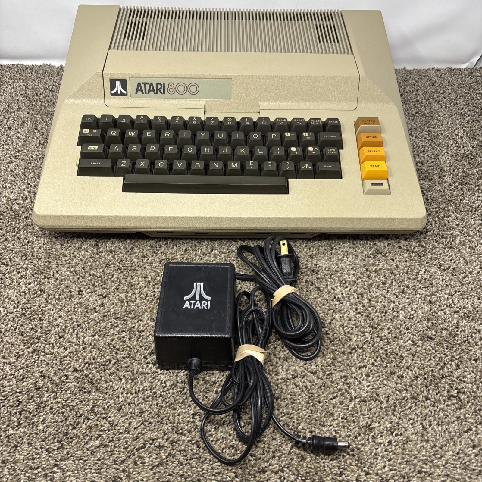 Atari 800 8-bit Computer System Fully Tested 48k READ