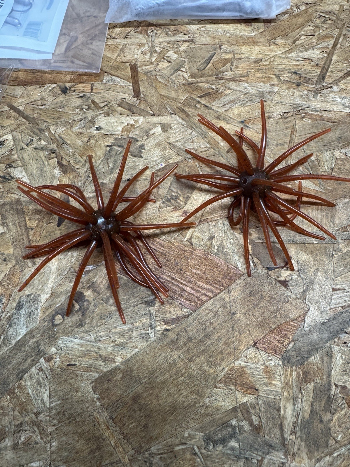 2 Urchin Coike Style Bait TPE Reflex Material Mesquite