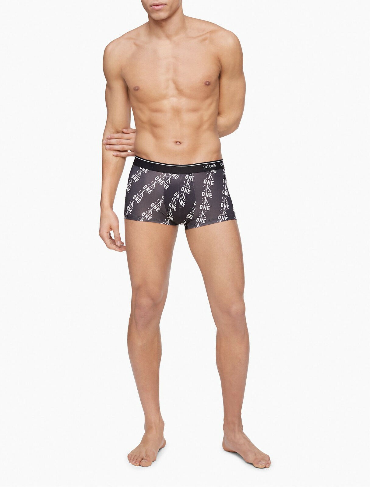 Calvin Klein Men's NB2225066 CK ONE Micro Trunk Black Size S
