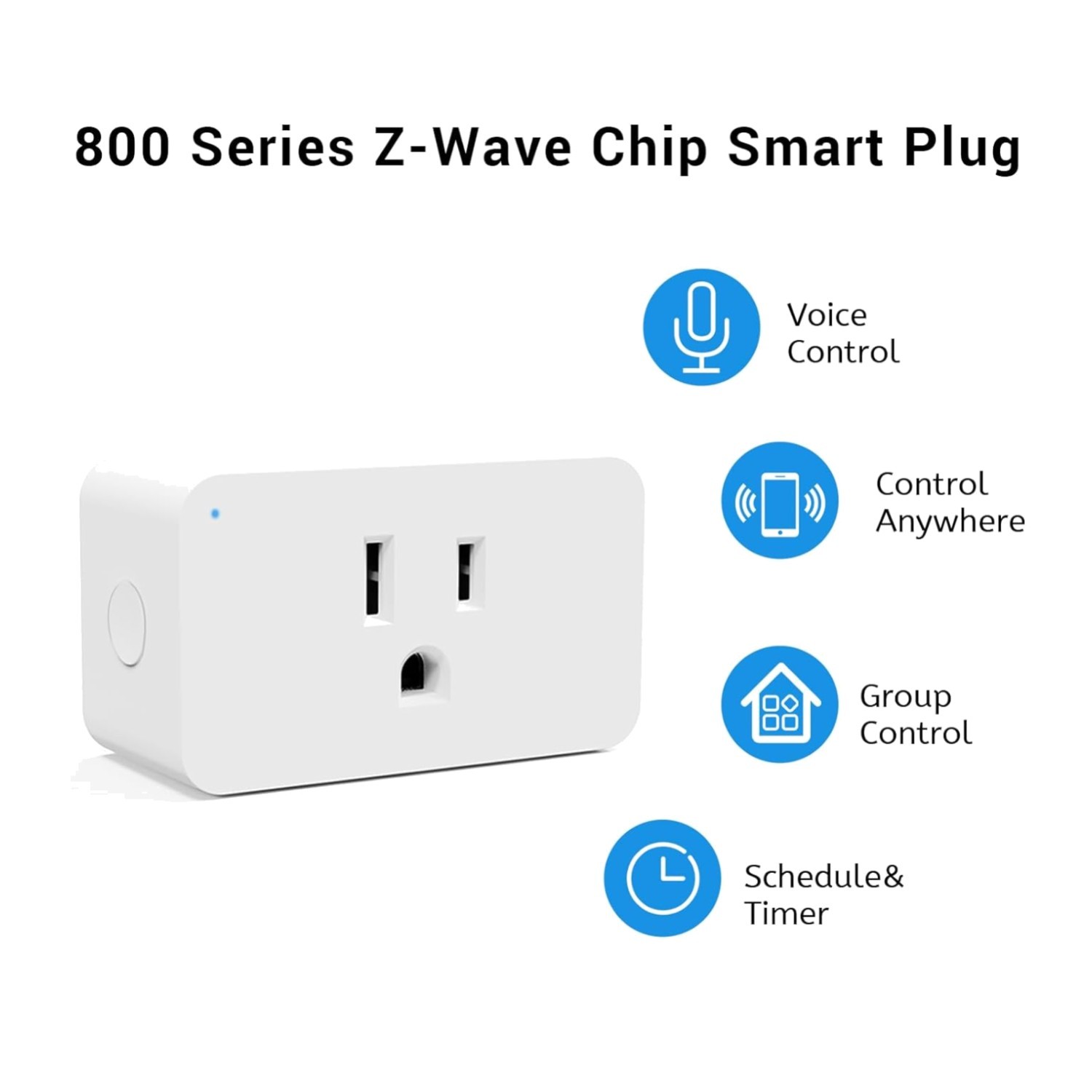 Intelligent Z-Wave Outlet, Voice Control