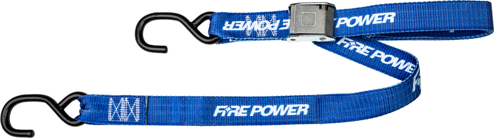 Fire Power 1.5" Tie-Down Blue 2/Pk Straps/Tie-Downs