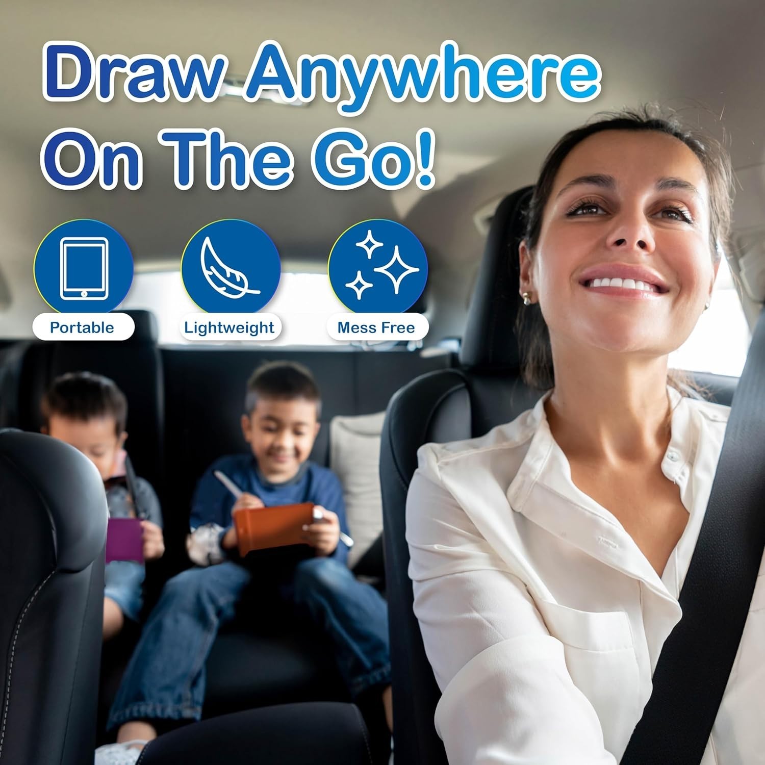 Versatile 4.5'' Kids LCD Writing Tablets - 24 Pack for Creative Learning Fun