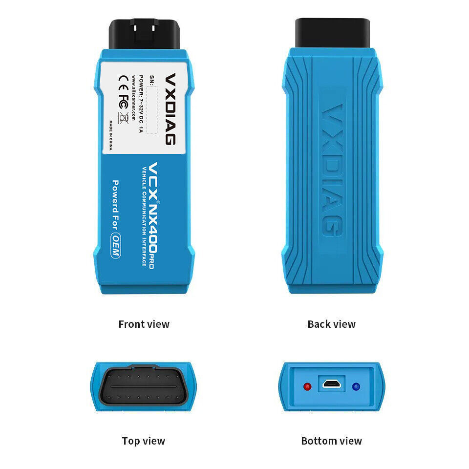VXDiag NX400PRO for Toyota OBD2 Diagnostic Tool Code Reader Fit with SAE J2534