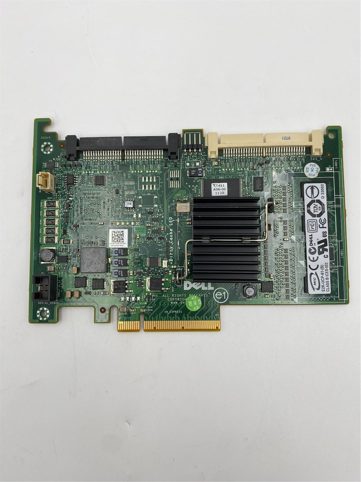 DELL PERC 6/I DC PCI-E RAID CONTROLLER H726F