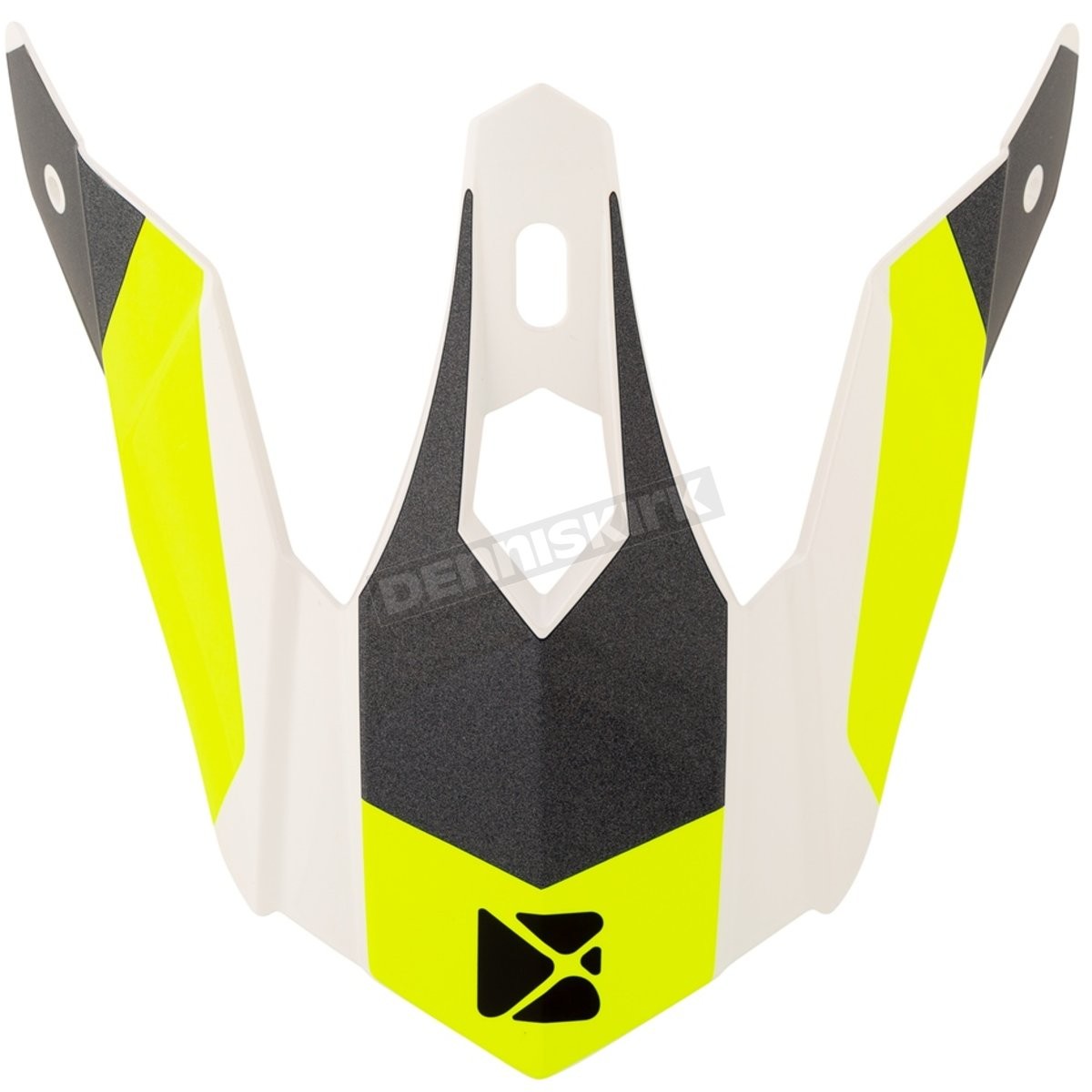 CKX Youth White/Black Visor for TX019Y Force Helmets-512996