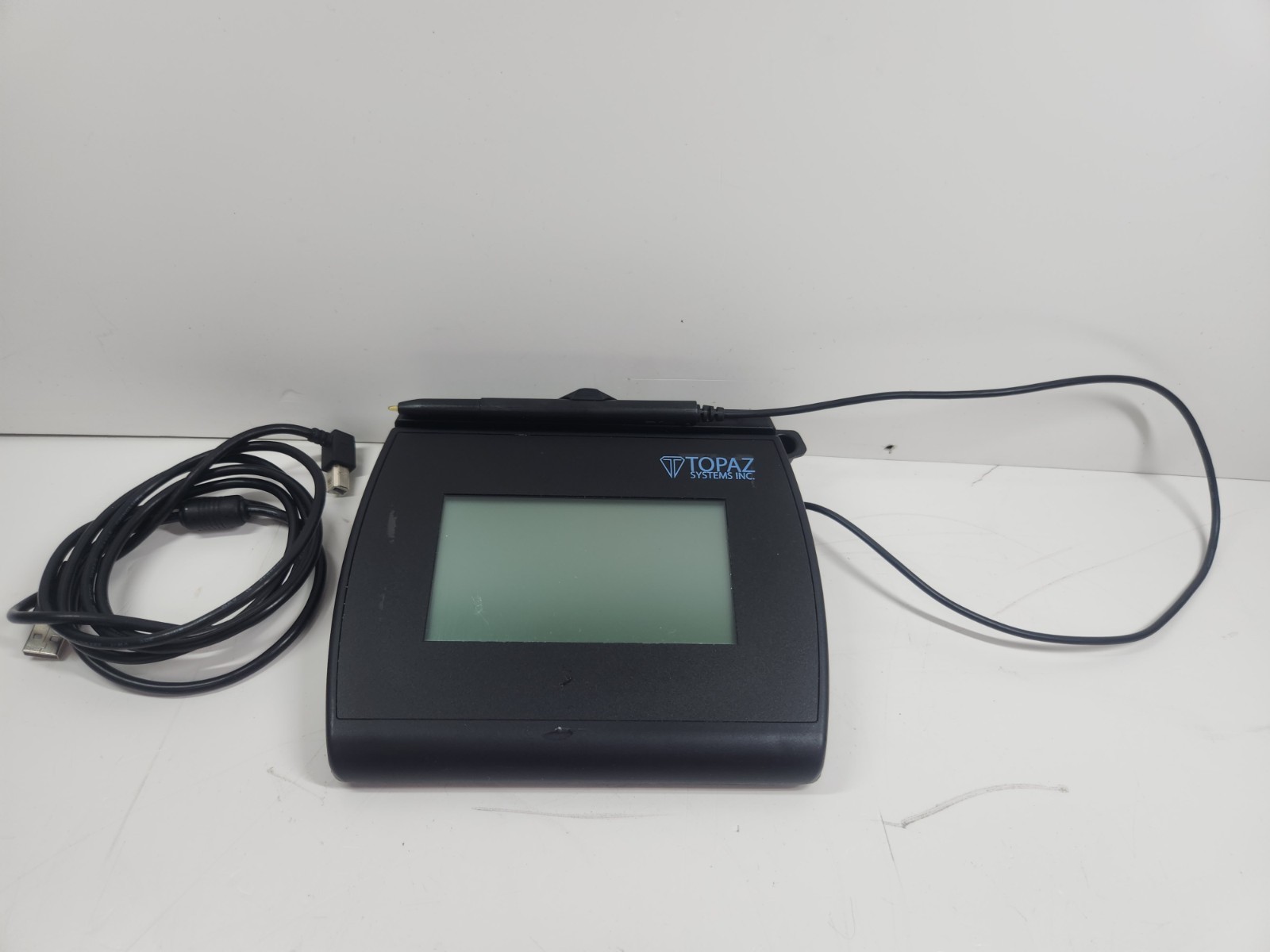 Topaz T-LBK755SE-BHSB-R 4x3 Backlit LCD Signature Capture Reader Pad & Stylus