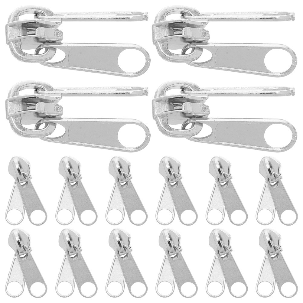 20 Pcs Jacket Zipper Replacement Universal Repair Kit Pull Luggage