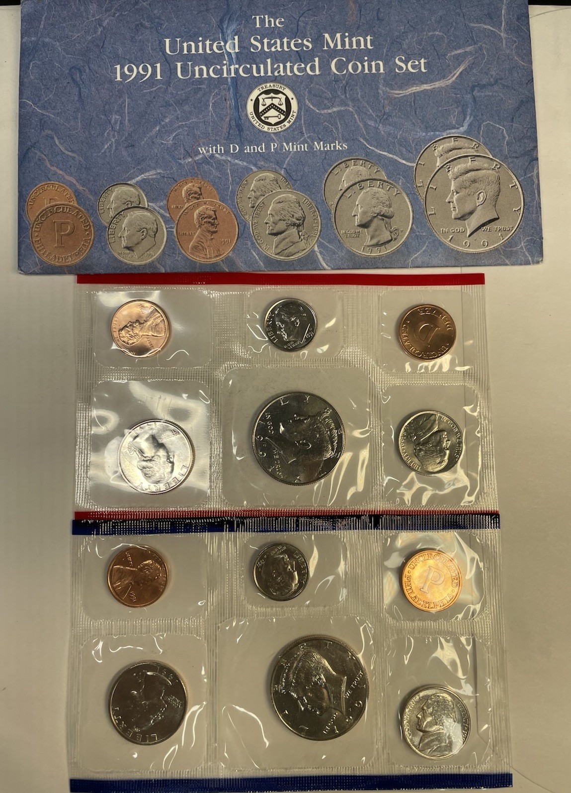1991 US Mint Uncirculated Set