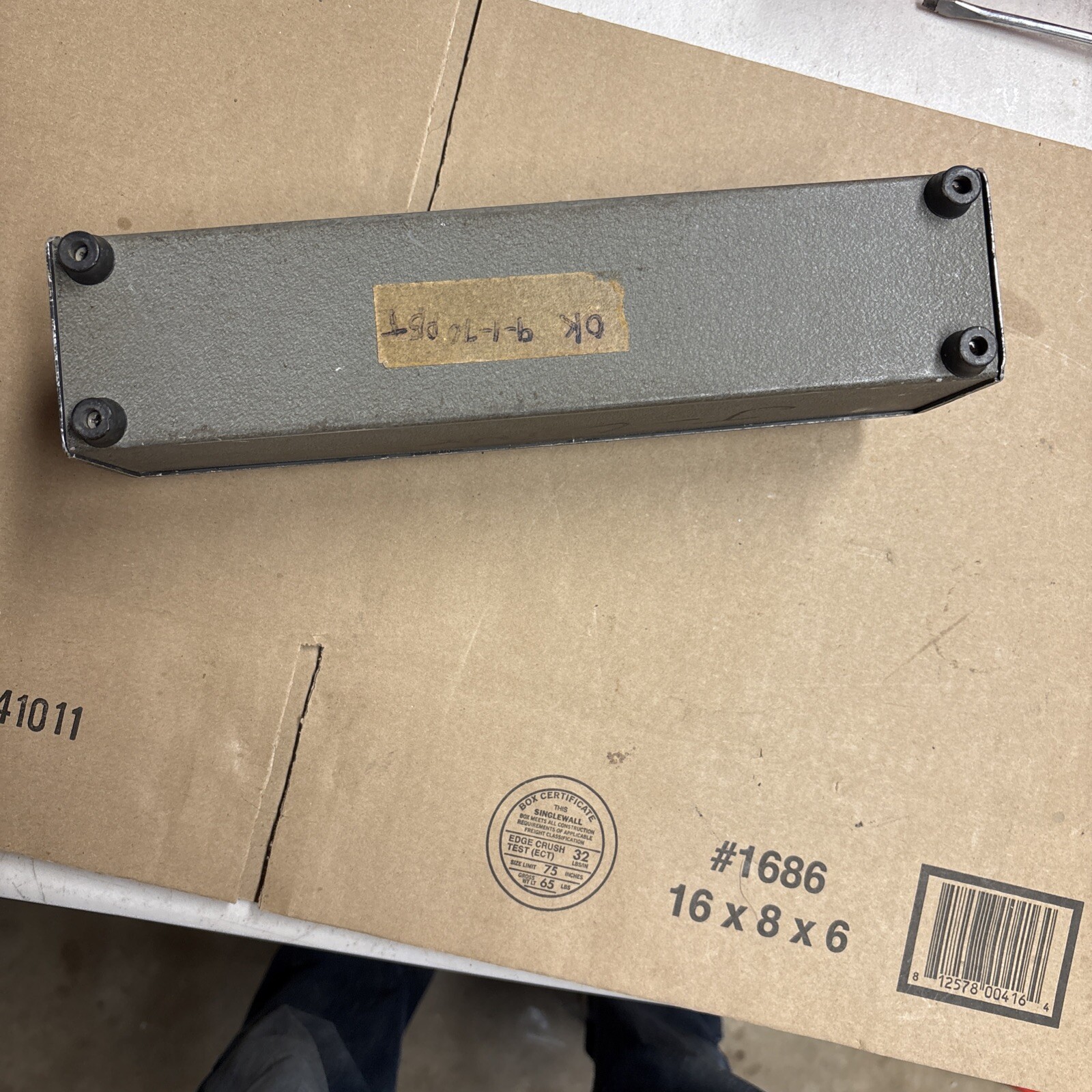 GENERAL RADIO Co DECADE RESISTOR TYPE 1434-QC
