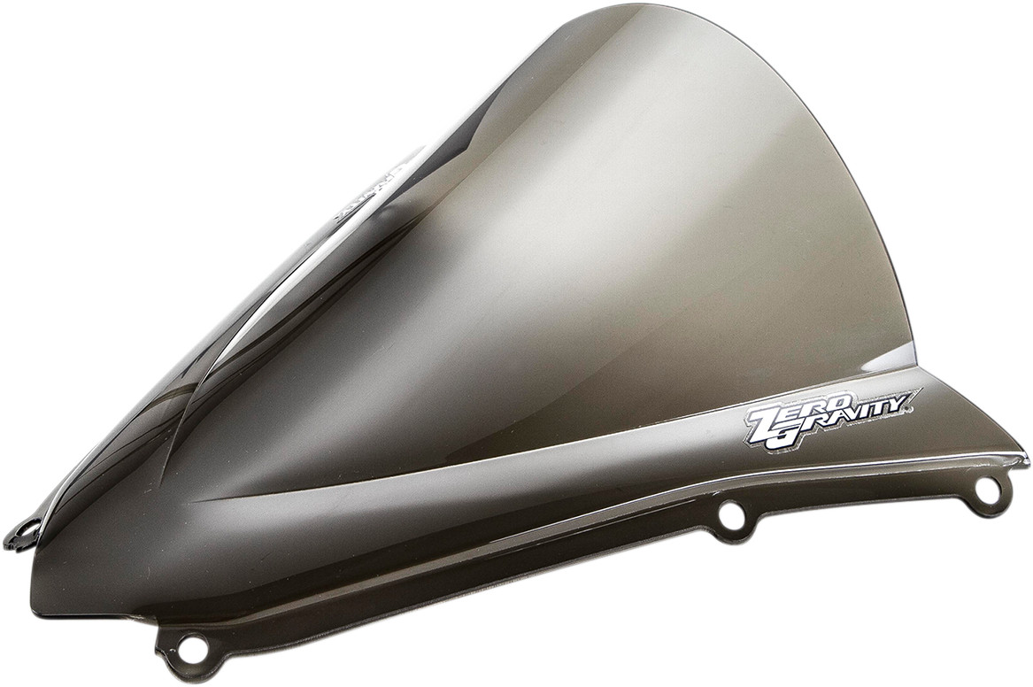 Zero Gravity Double bubble Windscreen 16-254-02 Smoke