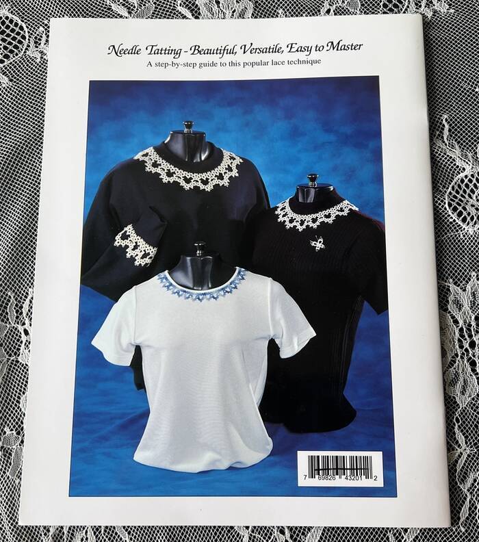 Handy Hands Learn NEEDLE TATTING by Barbara Foster Patterns Instructions Needle