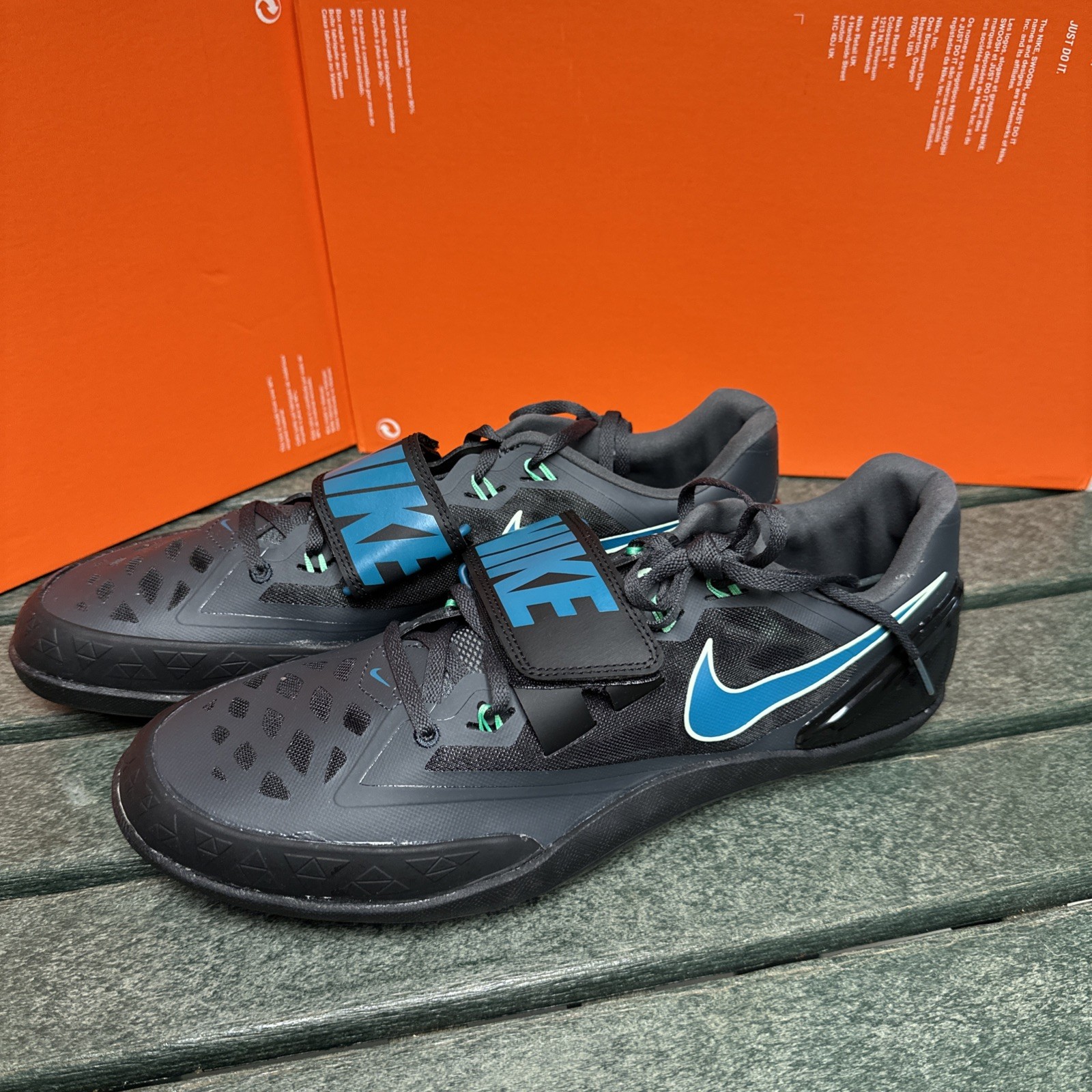 New Nike Zoom Rotational 6 Track & Field Shoes Black fz9606-001 Men’s z 6.5-11