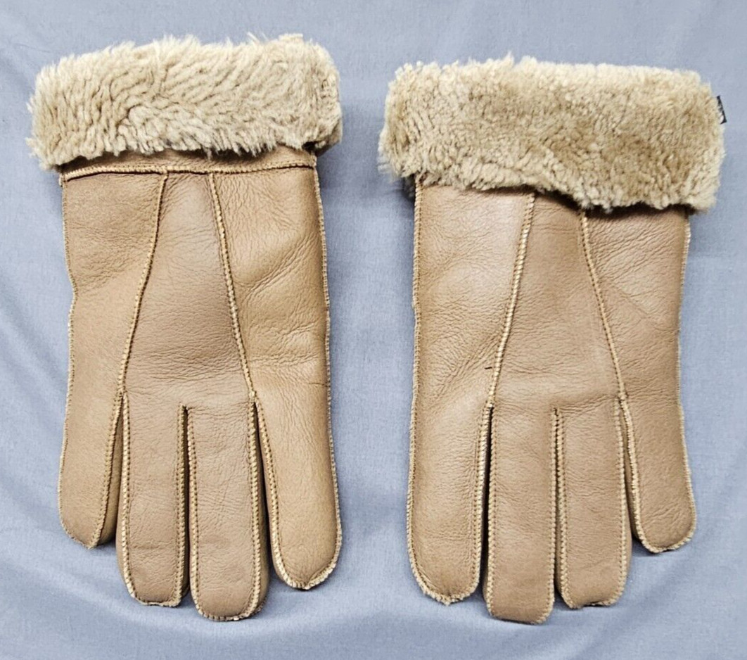 New Fashion Men's Gloves Autumn Winter Furry Warm Mitts Full Finger Mittens M