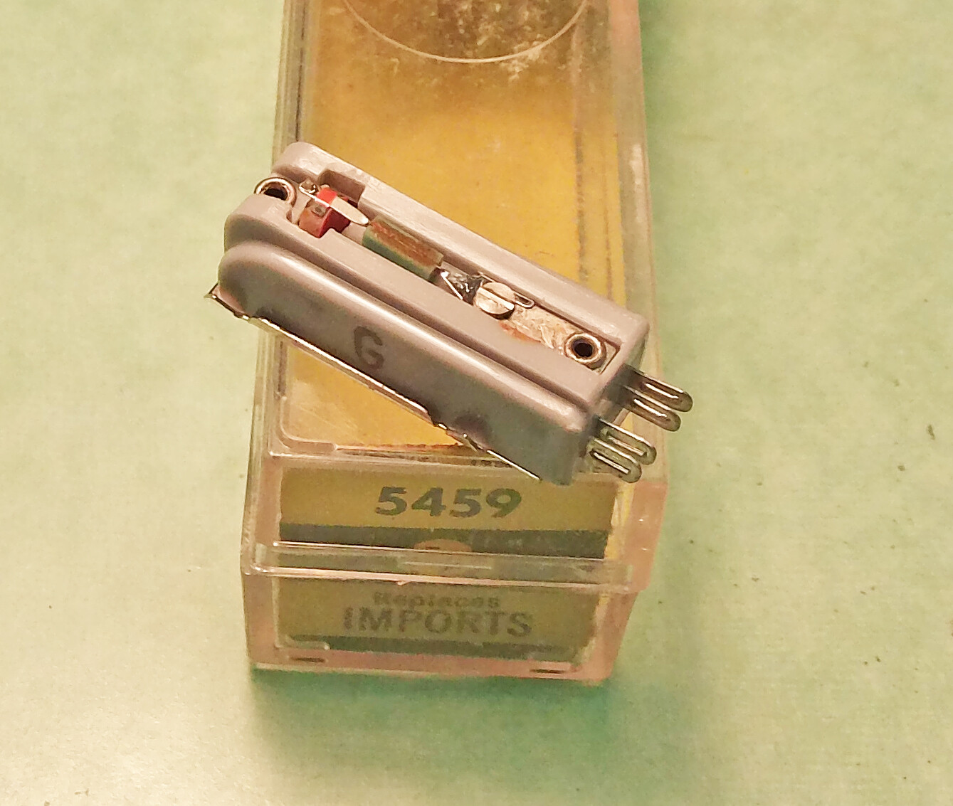 Phonograph Needle Cartridge for Imports EV 5459 GAME 9057C STEREO TOYO CROWN