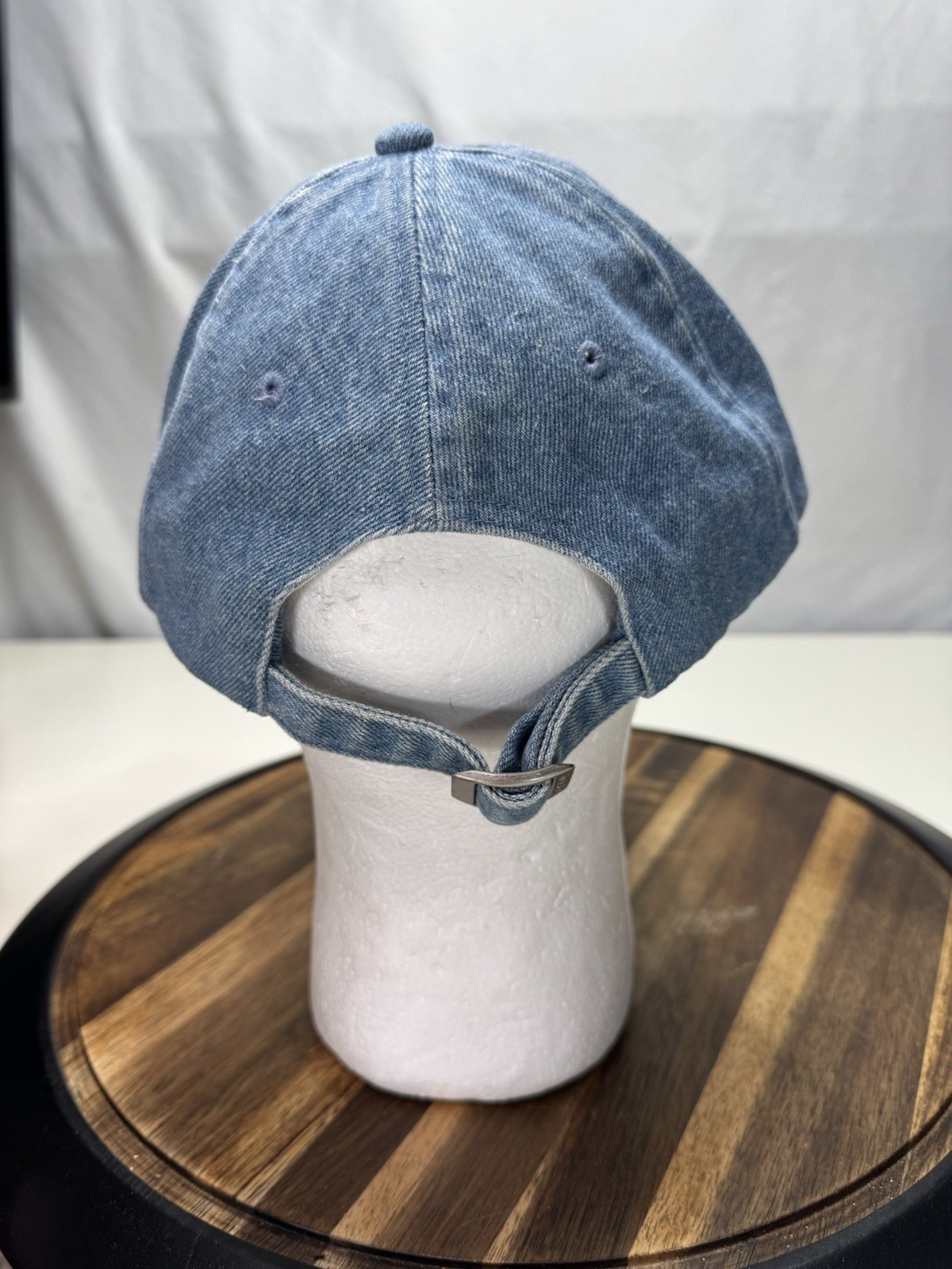 Born To Golf Denim Rhinestone Adjustable Hat