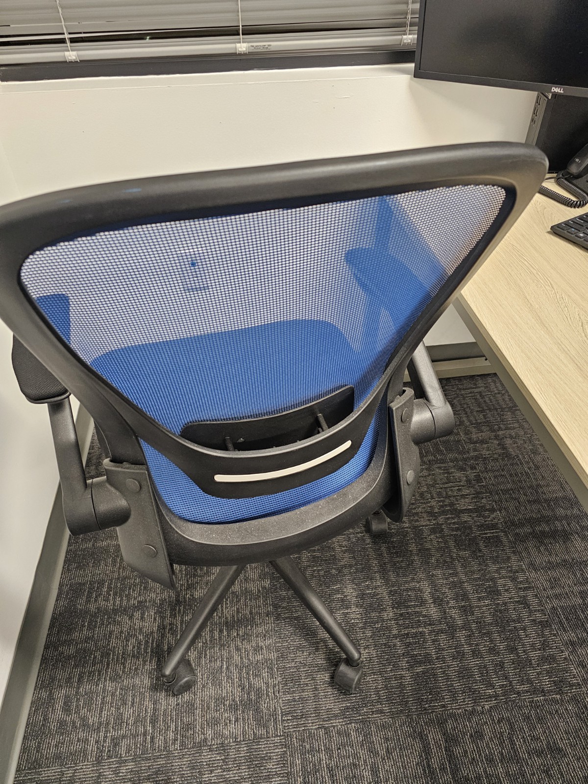 Office chairs! (Red and Blue)