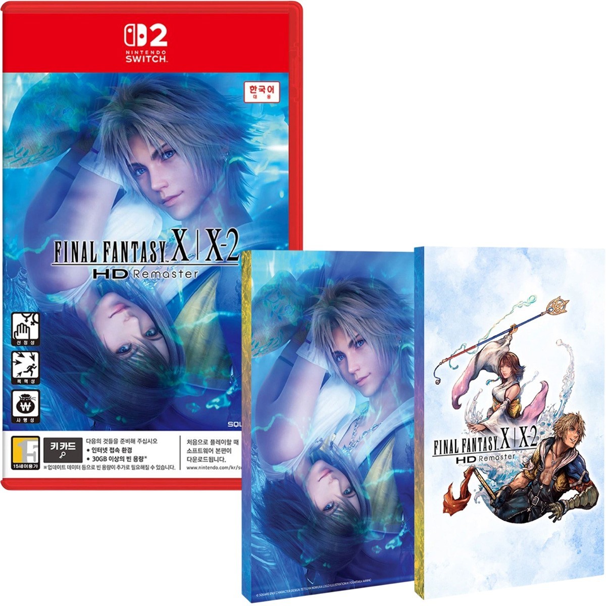 Switch 2 Final Fantasy X / X-2 HD Remaster + Sleeve [Korean English Multi Lang]