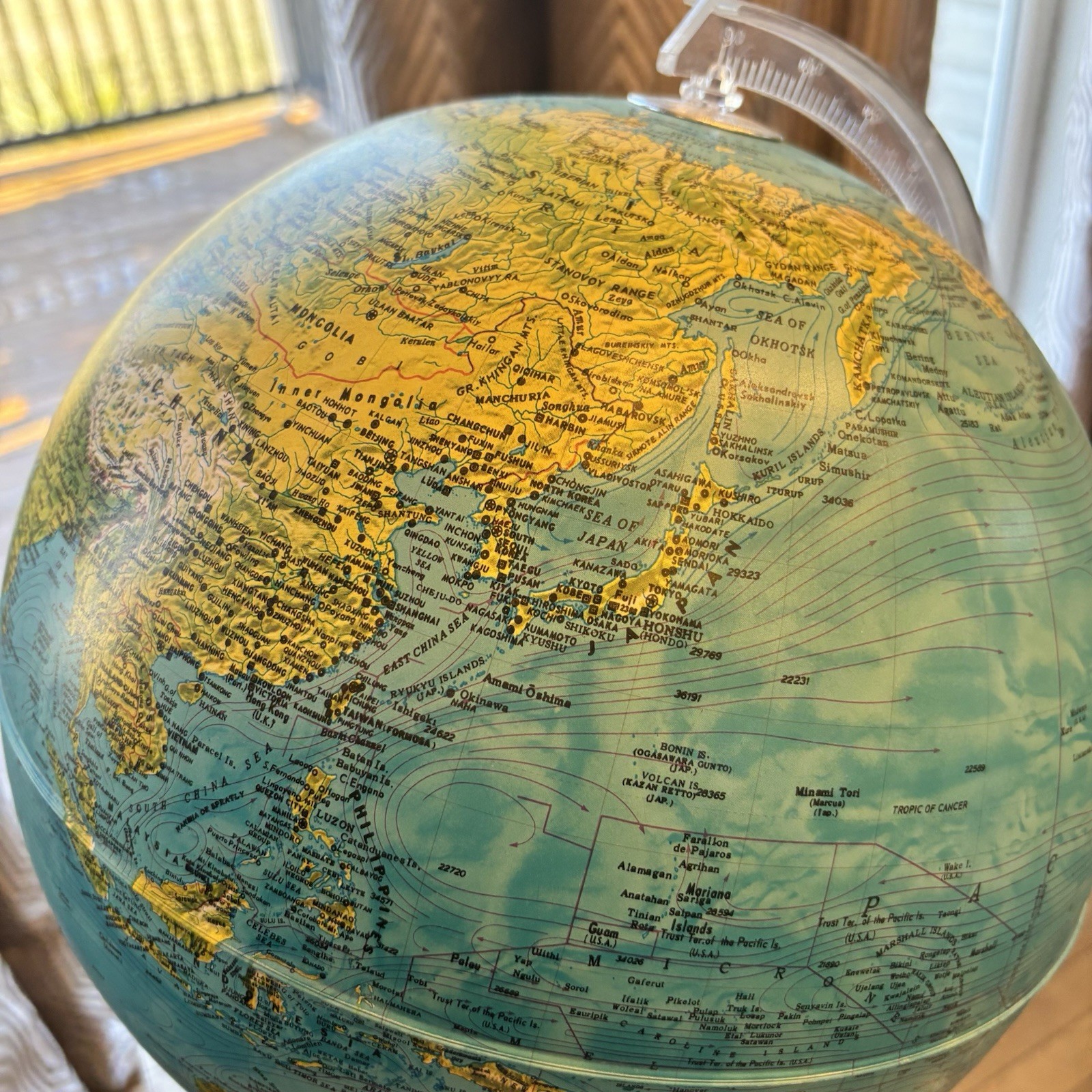 Underwriters Laboratories Desktop Globe 17” Tall FLAW