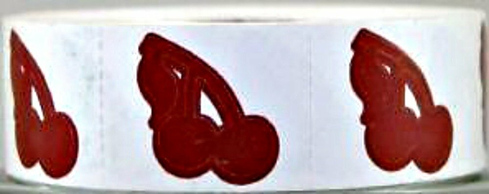 Body Stickers Cherry 1000 CT Roll