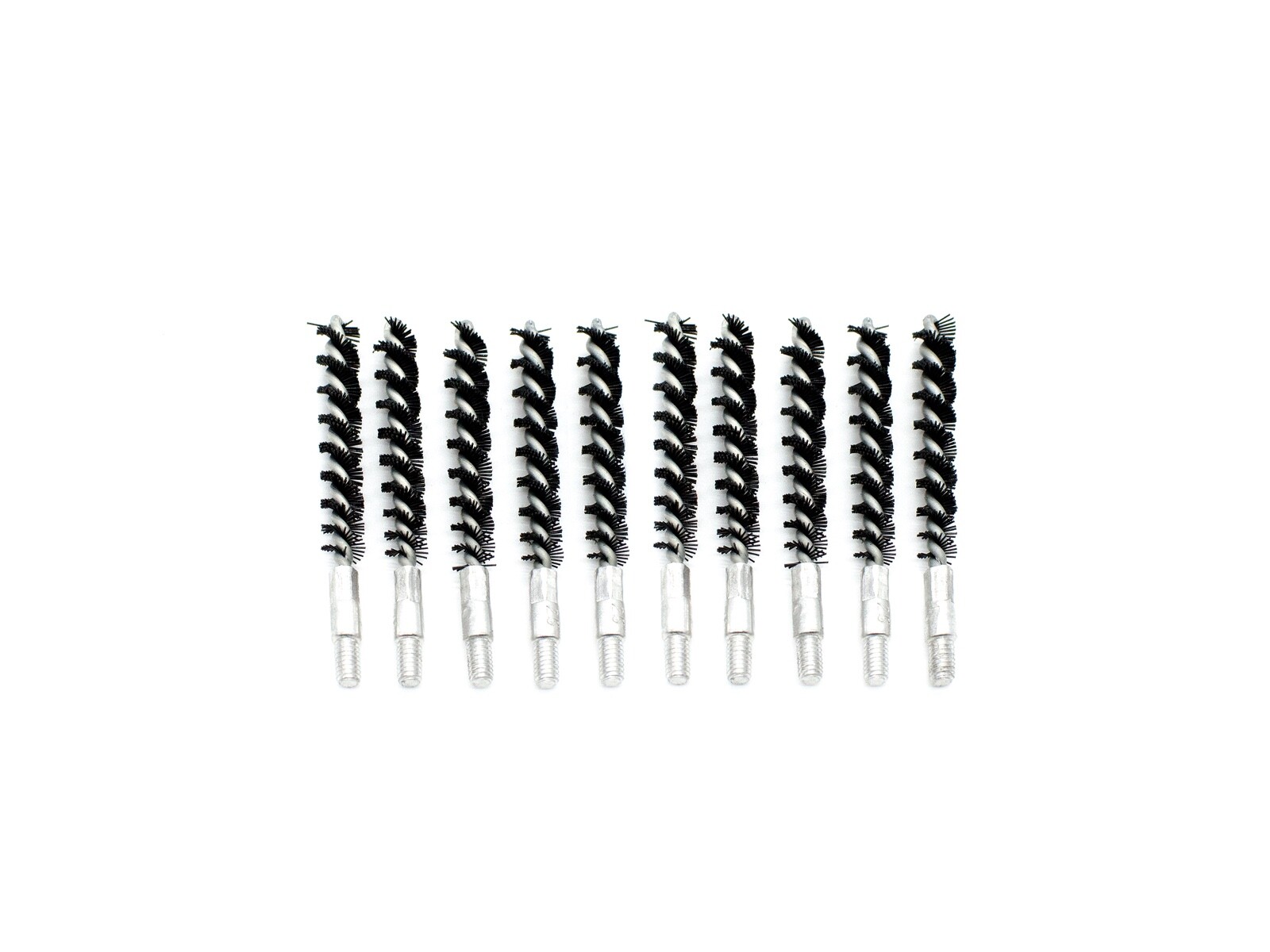 10 Pack- .25 Cal Nylon Bore Brushes for Gun Cleaning and Maintenance