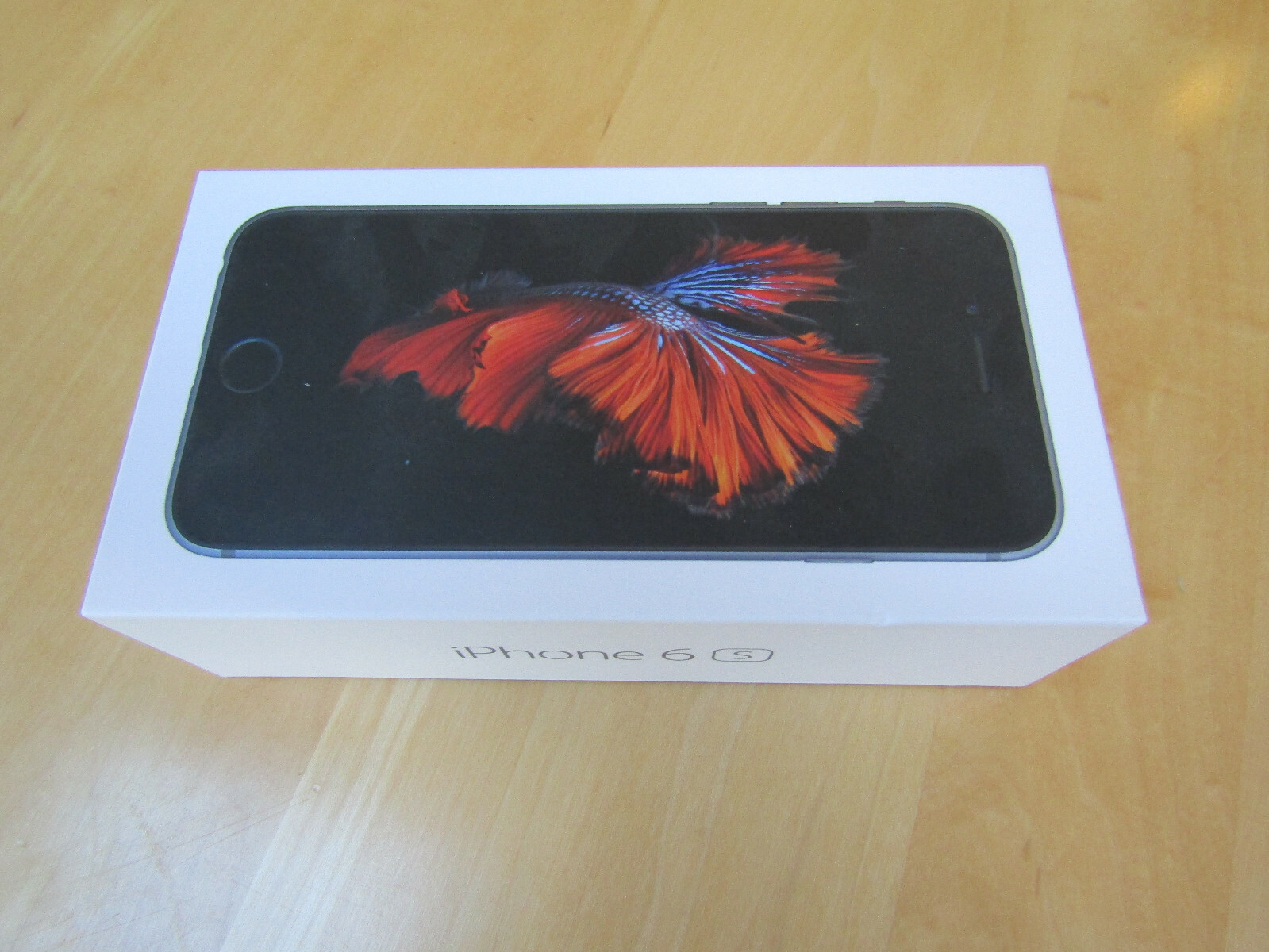 APPLE iPhone 6 BOX with PAPER WORK and STICKERS - SILVER PHONE BOX