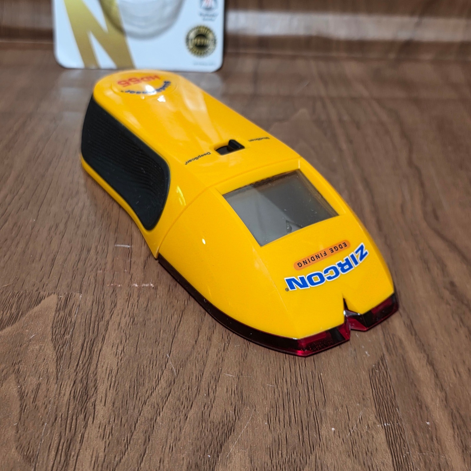 Zircon StudSensor HD55 Stud Finder with DeepScan Mode and WireWarning Yellow