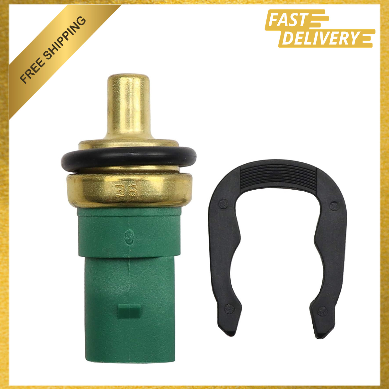 Engine Coolant Temperature Sensor OE Fit and Function Compatible with Foreign
