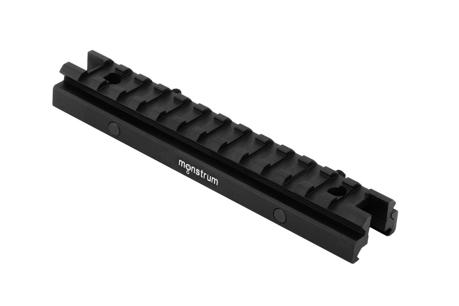 Monstrum Low Profile Picatinny Riser Mount (0.5" H x 5.7" L), for Scopes and ...