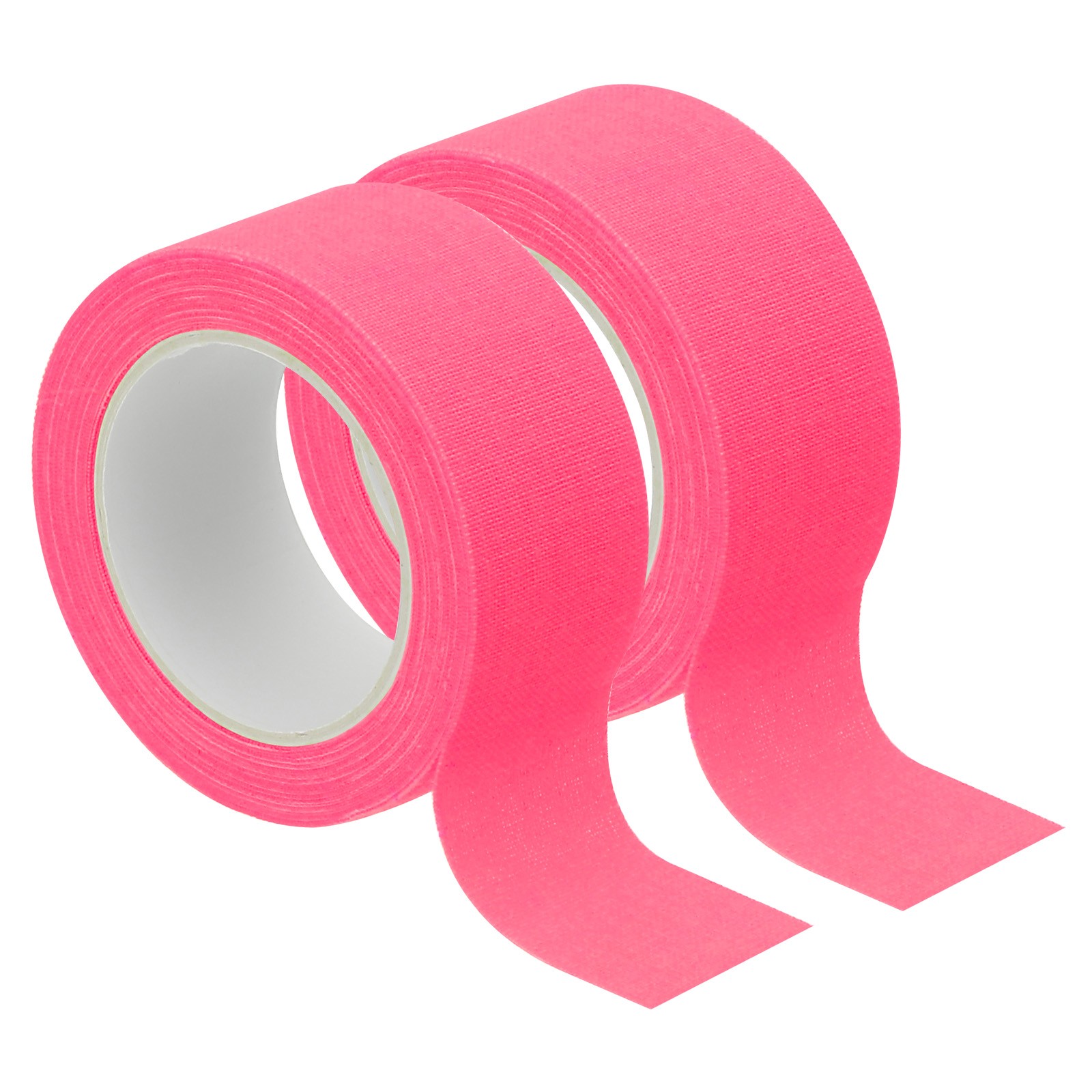 Neon Gaffer Adhesive Tape 1 inch x 16.4 ft, for 2 rolls, pink