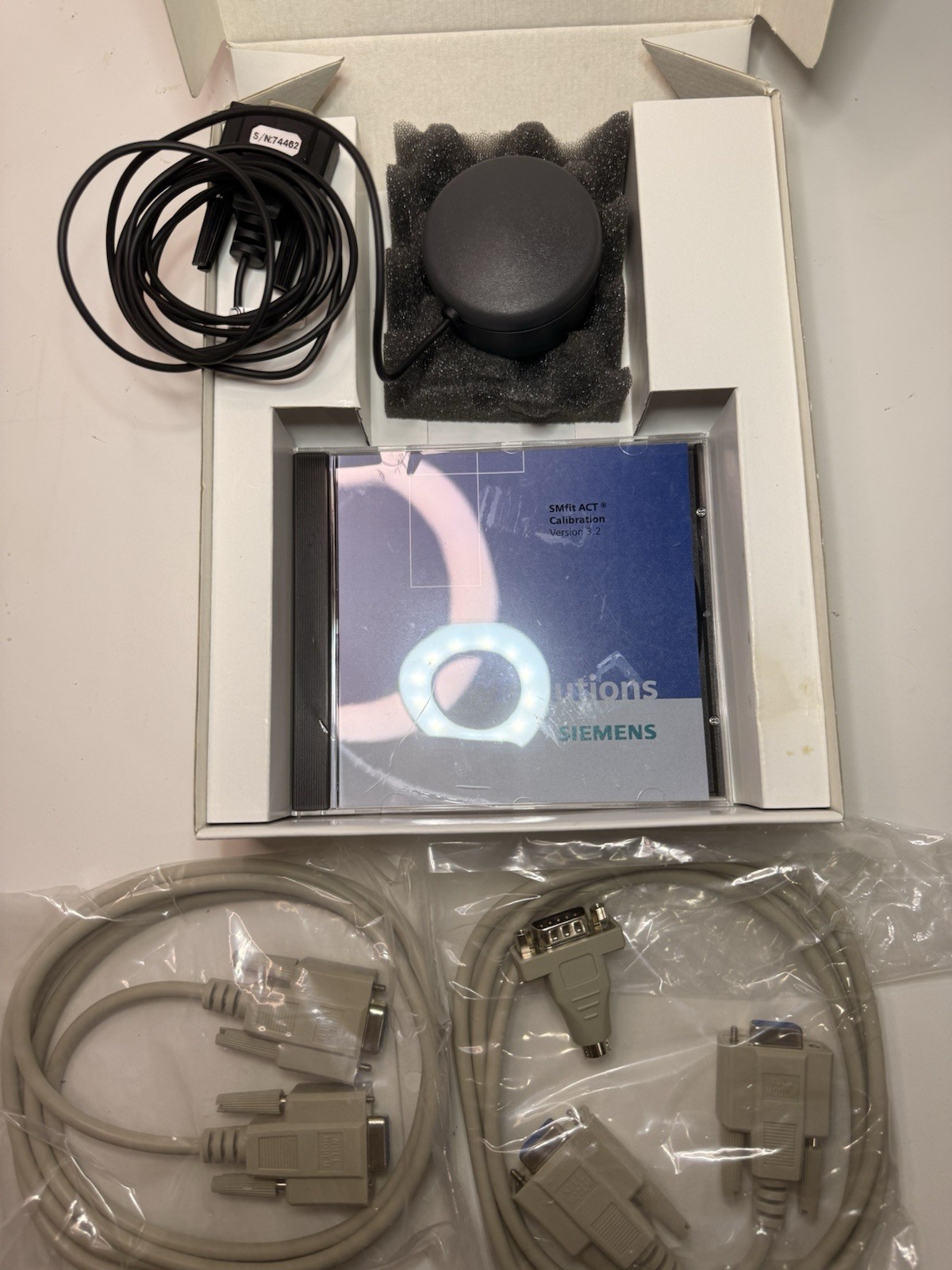 Siemens SMfit ACT Calibration Kit w/ Sequel Imaging Sensor, Cables, Software