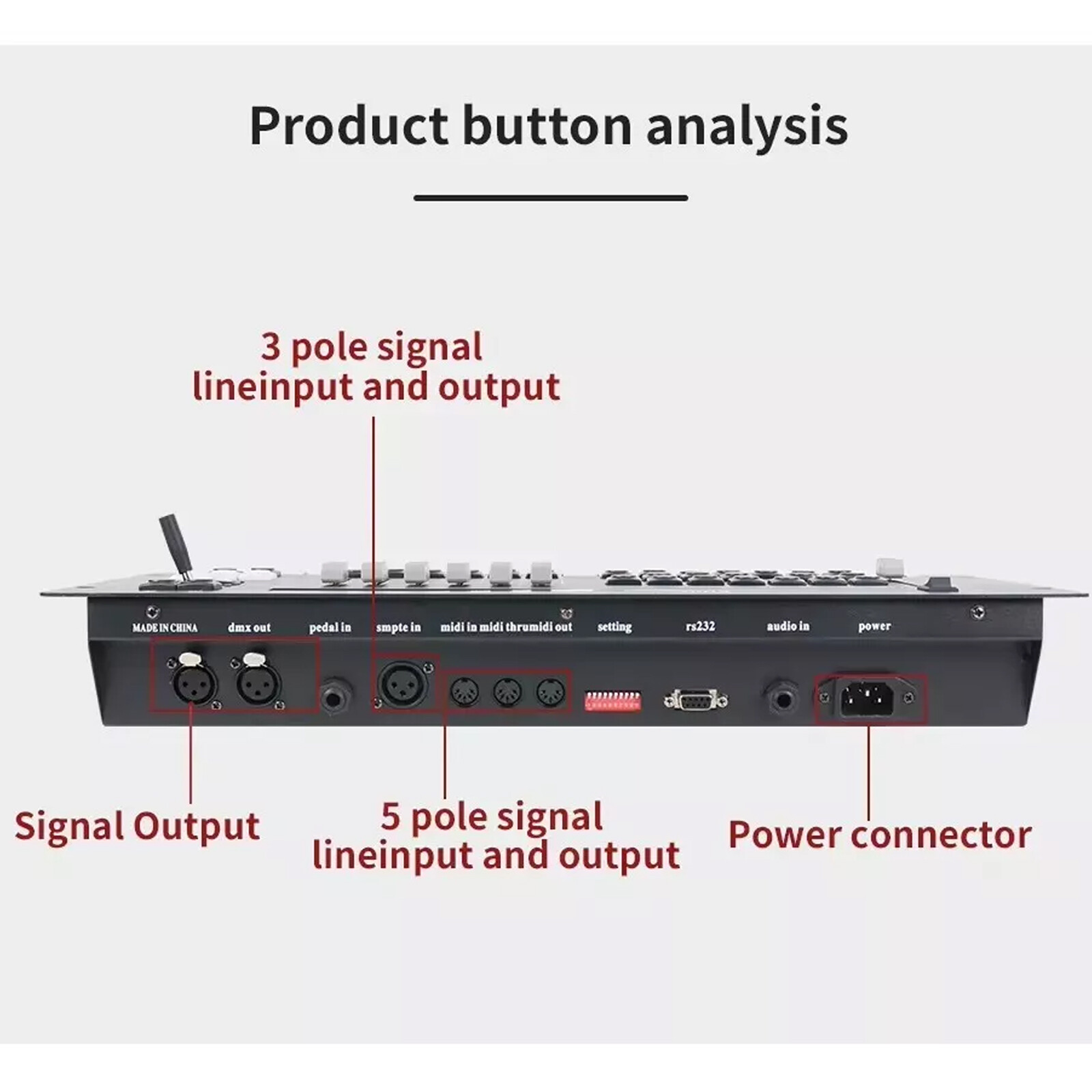 Pilot-2000 DMX Controller Stage Effects Lighting Console DMX Console