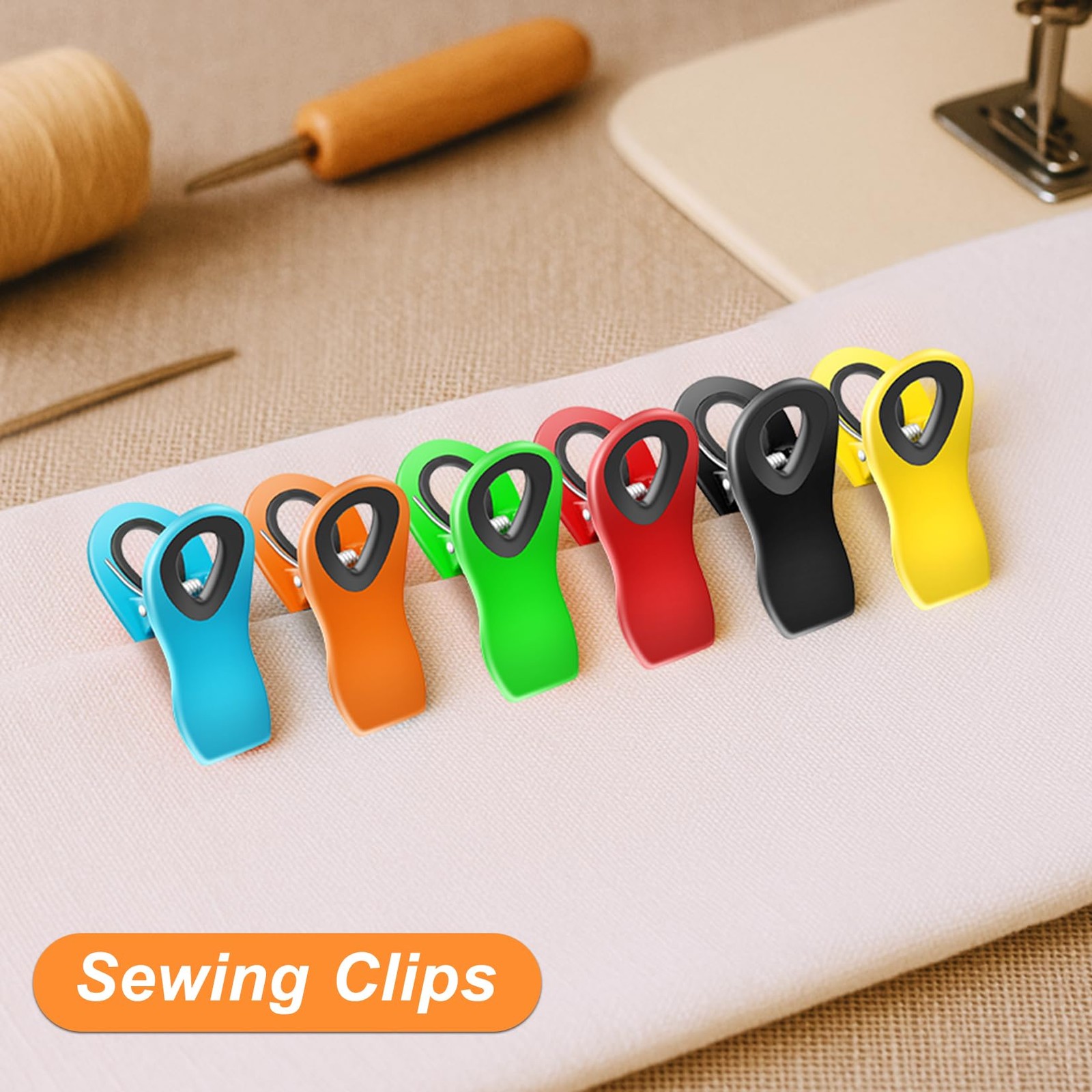 Jetmore 12 Pack Chip Clips Bag Clips, Magnetic Clip for 12 Pack, 12