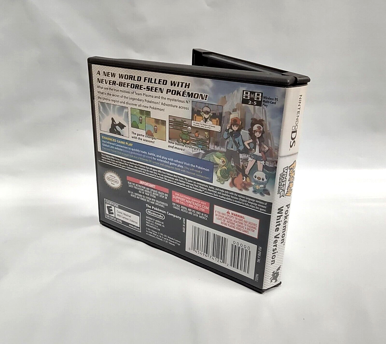 Pokemon White Version Case ONLY!! (DS) *US VERSION* (UGC)