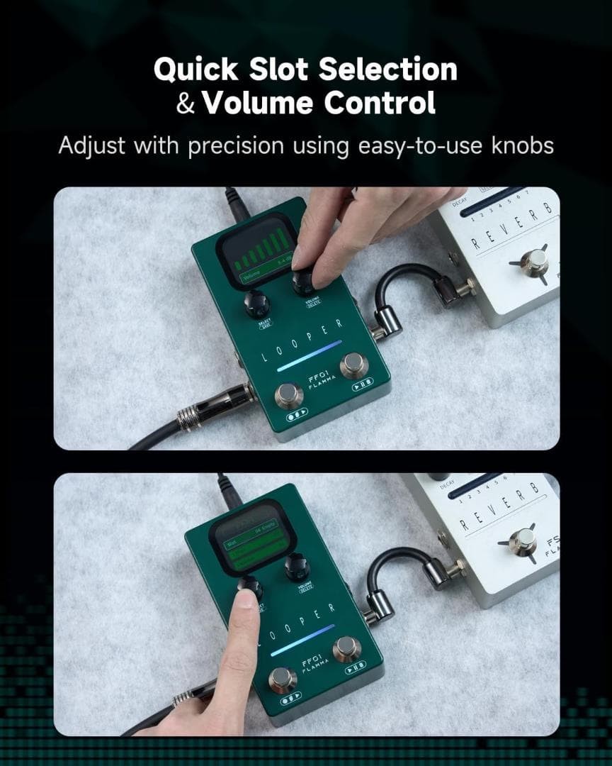 FLAMMA FF01 Looper Pedal for Guitar 40 Slots