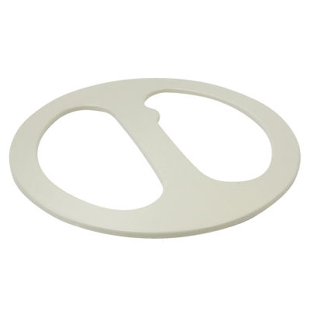 Coiltek 18" Goldstalker Round White Coil Cover Skidplate for Metal Detector